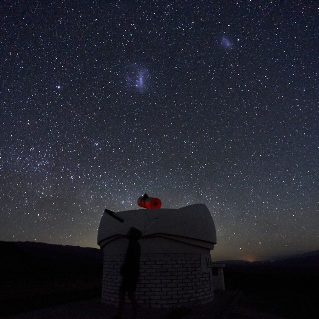 Cielo nocturno para astroturismo en San Juan